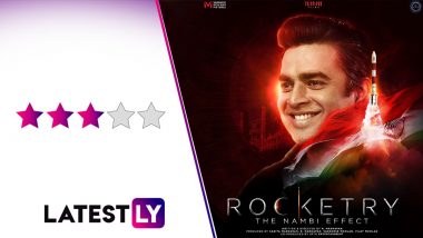 Rocketry - The Nambi Effect Movie Review: R Madhavan as Nambi Narayanan Excels Over Maddy the Director; Shah Rukh Khan is Charming in an Effective Cameo (LatestLY Exclusive)